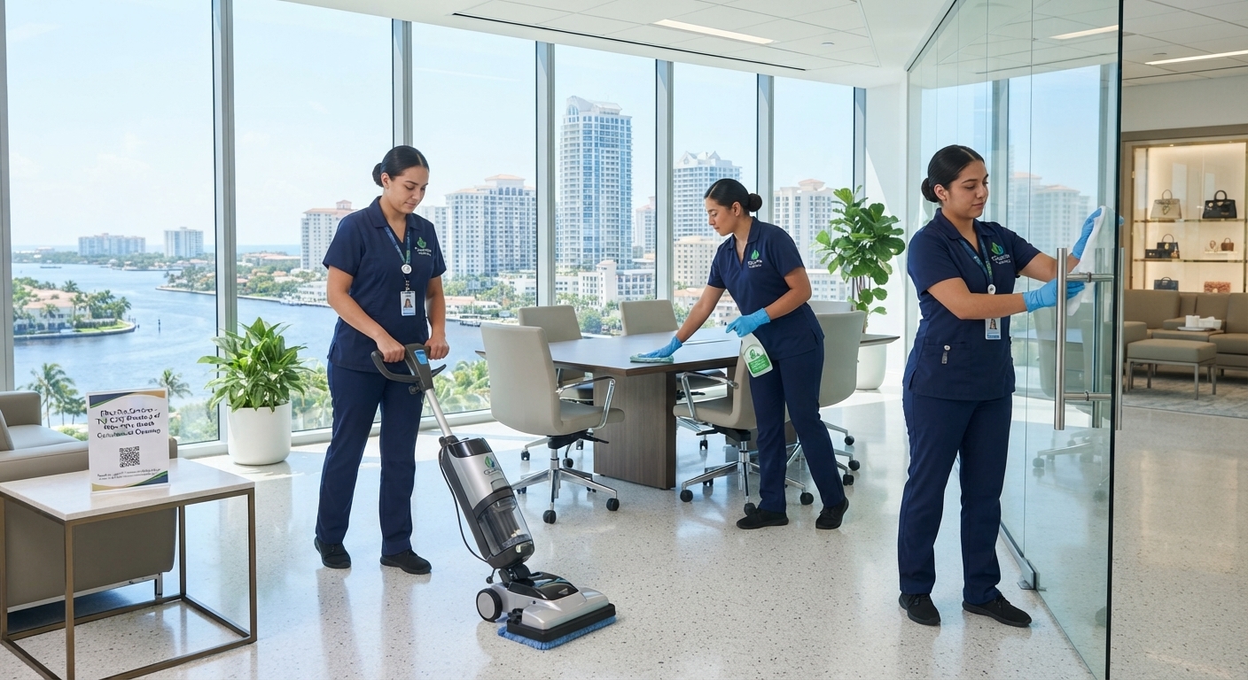 The Gold Standard of West Palm Beach Commercial Cleaning and Janitorial Services